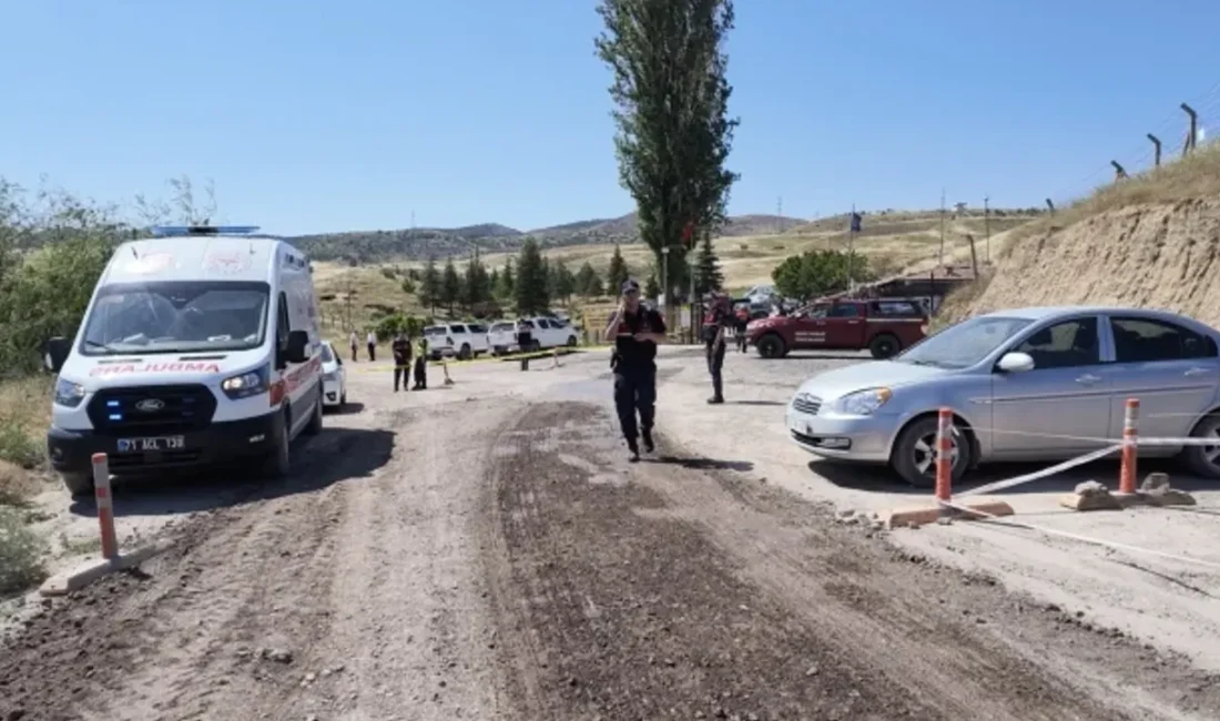 Kırıkkale’nin Yahşihan ilçesindeki imha sahasında, Assan Grup isimli firmanın patlatma