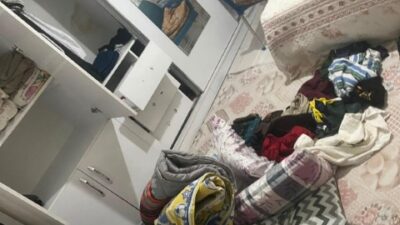 Gaziantep’te hane halkının tatilde olduğu sırada bir eve giren 2