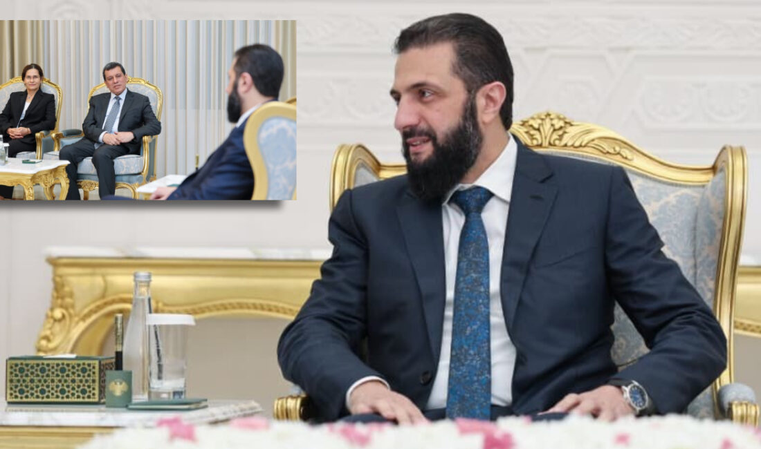 Suriye Devlet Başkanı Ahmed eş-Şara, kendini fesheden terör örgütü PKK/YPG’nin