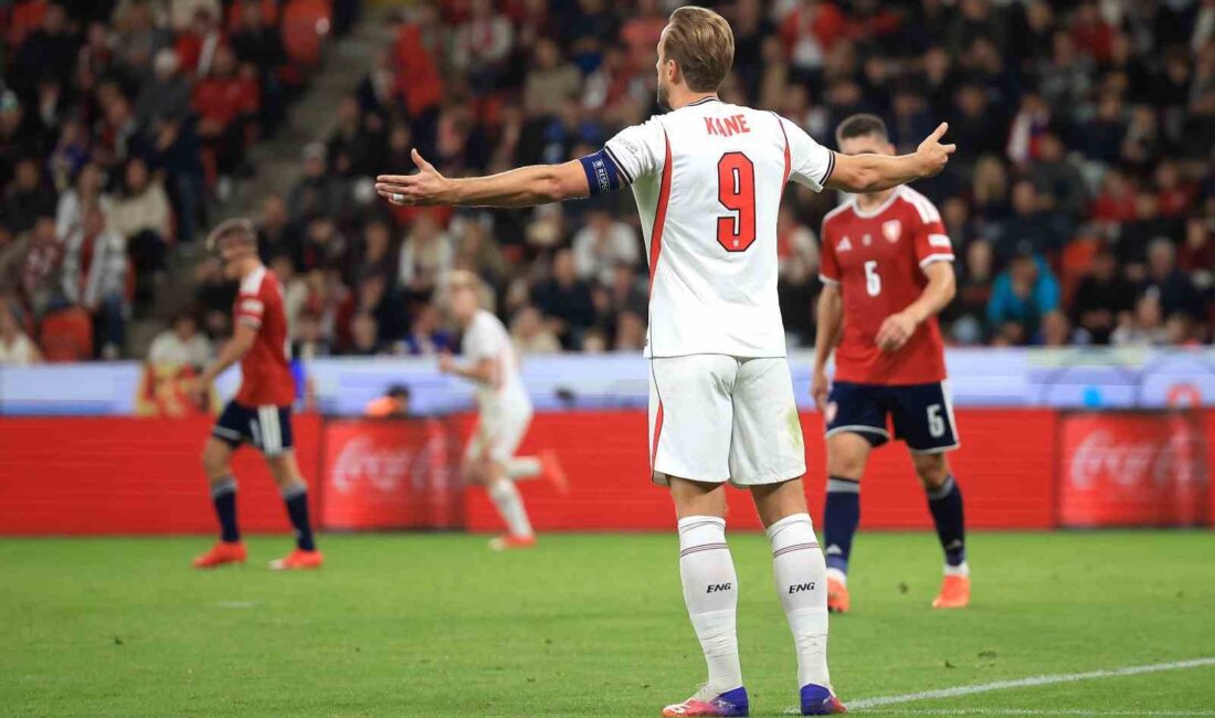 UEFA Uluslar A Ligi 3. Grup’ta İngiltere, deplasmanda karşılaştığı Çekya’yı
