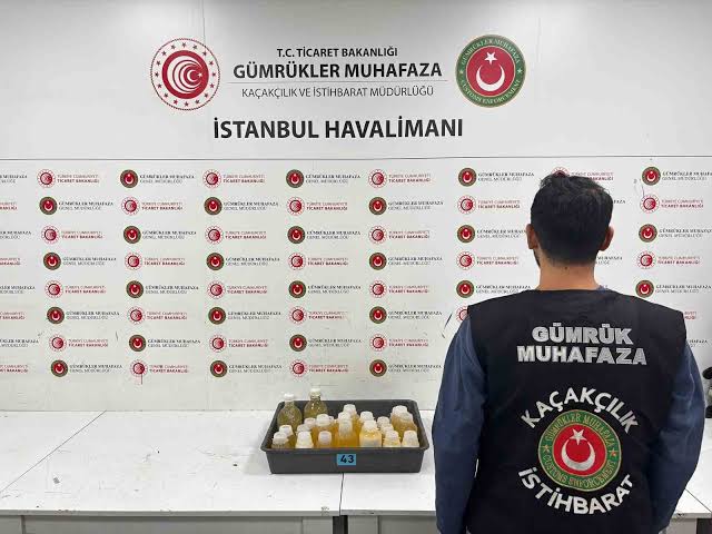 Ticaret Bakanlığı Gümrükler Muhafaza ekiplerince İstanbul Havalimanı’nda gerçekleştirilen iki ayrı