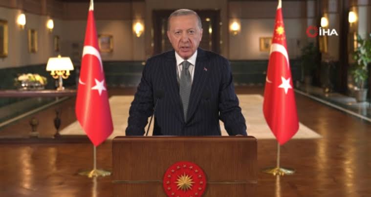  Cumhurbaşkanı Recep Tayyip Erdoğan, Cumhuriyet’in kuruluşunun 103. yıl dönümü dolayısıyla